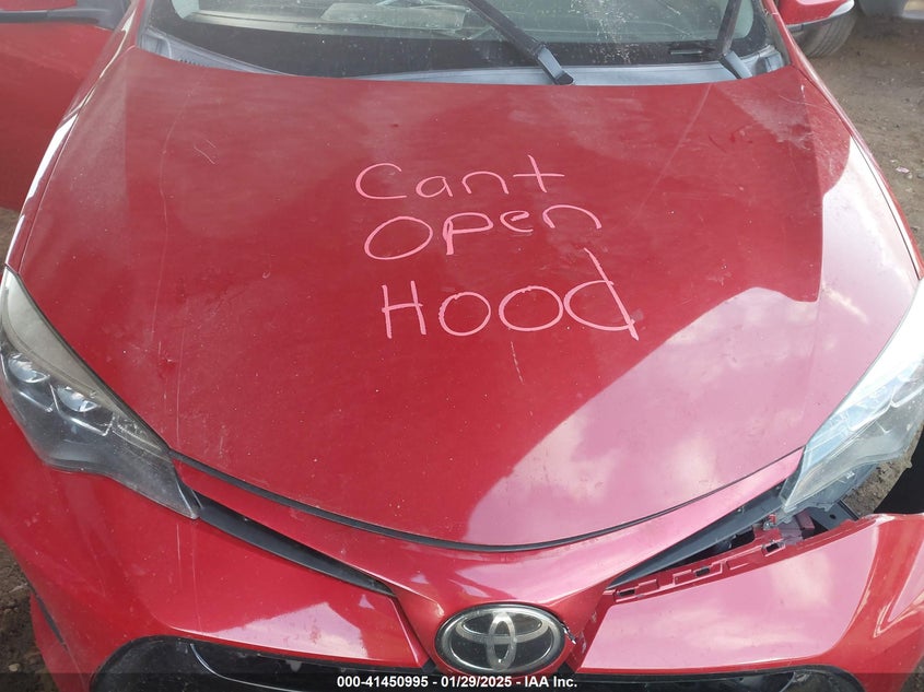 2019 TOYOTA COROLLA VIN: 5YFBURHE0KP883625