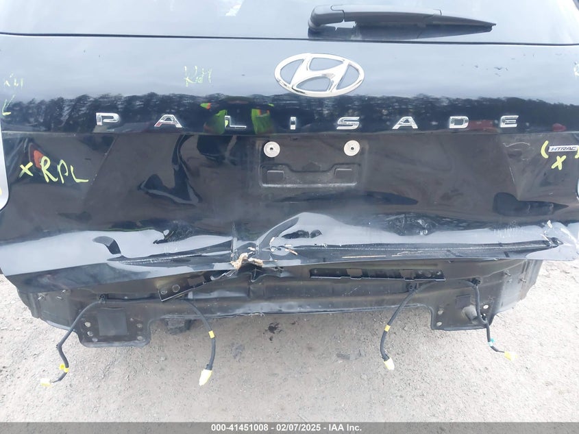 2022 Hyundai Palisade Sel VIN: KM8R4DHE7NU381859 Lot: 41451008