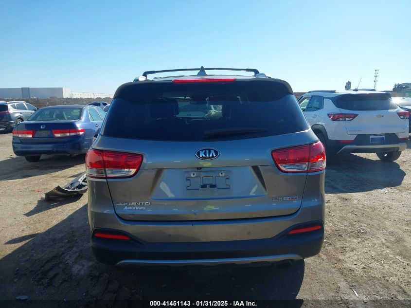 2017 KIA SORENTO 2.0T EX - 5XYPH4A17HG247480