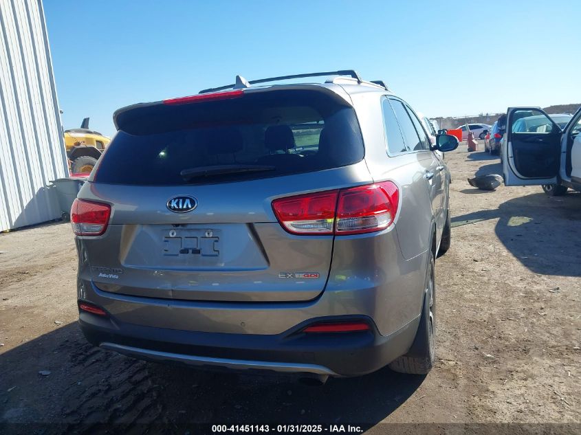 2017 KIA SORENTO 2.0T EX - 5XYPH4A17HG247480