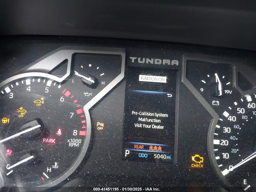 2024 TOYOTA TUNDRA VIN: 5TFLA5DA7RX179796