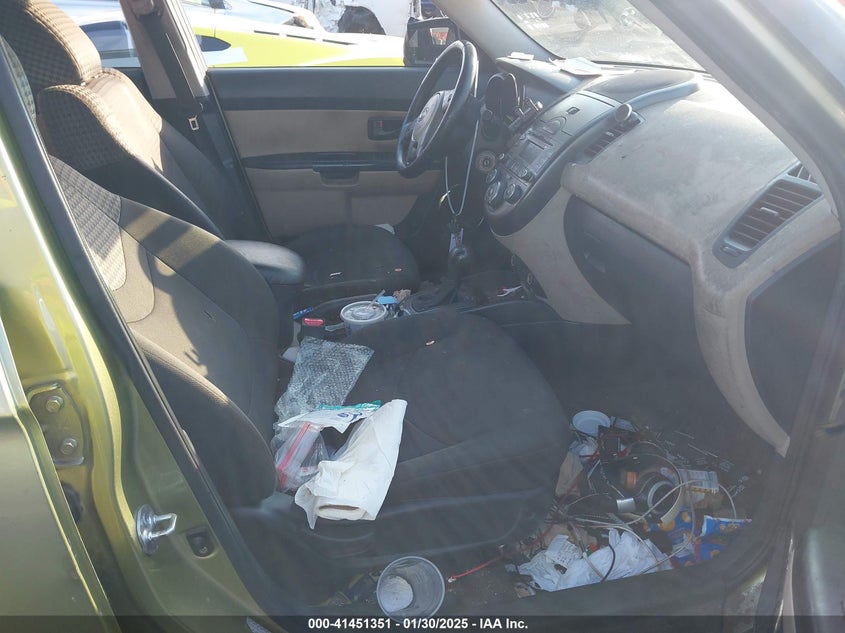 2011 KIA SOUL VIN: KNDJT2A27B7256959