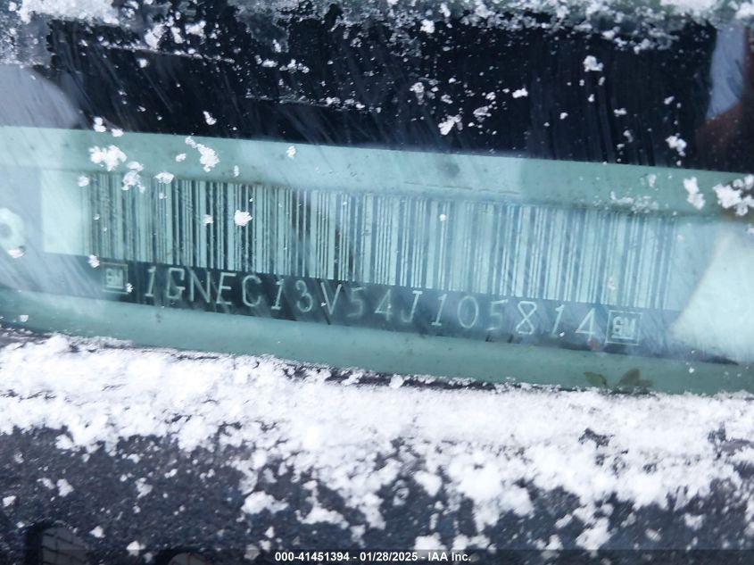 2004 Chevrolet Tahoe Ls VIN: 1GNEC13V54J105814 Lot: 41451394