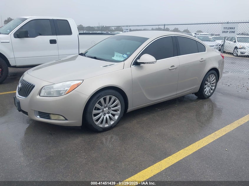 2012 BUICK REGAL VIN: 2G4GR5EK6C9152222