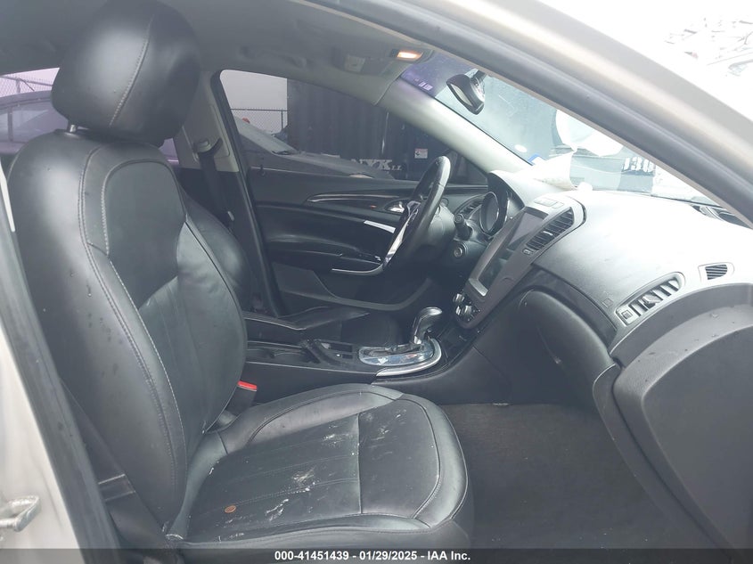 2012 BUICK REGAL VIN: 2G4GR5EK6C9152222