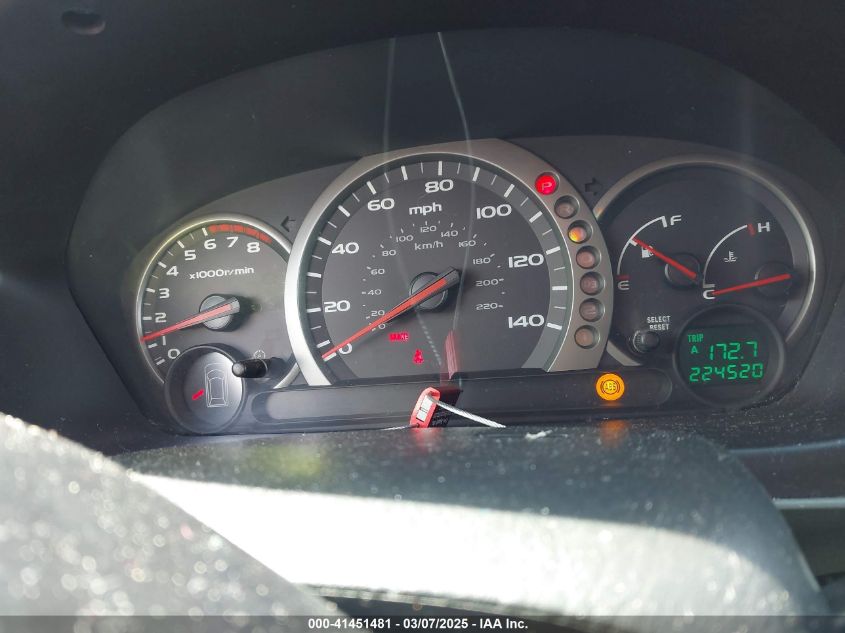 2004 Honda Pilot Ex VIN: 2HKYF18444H536456 Lot: 41451481