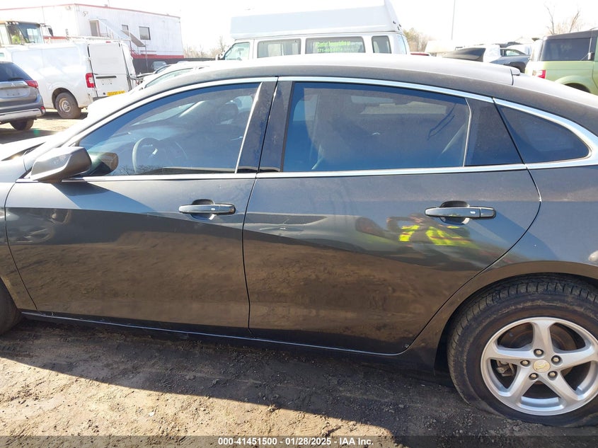 2017 CHEVROLET MALIBU VIN: 1G1ZB5STXHF201010