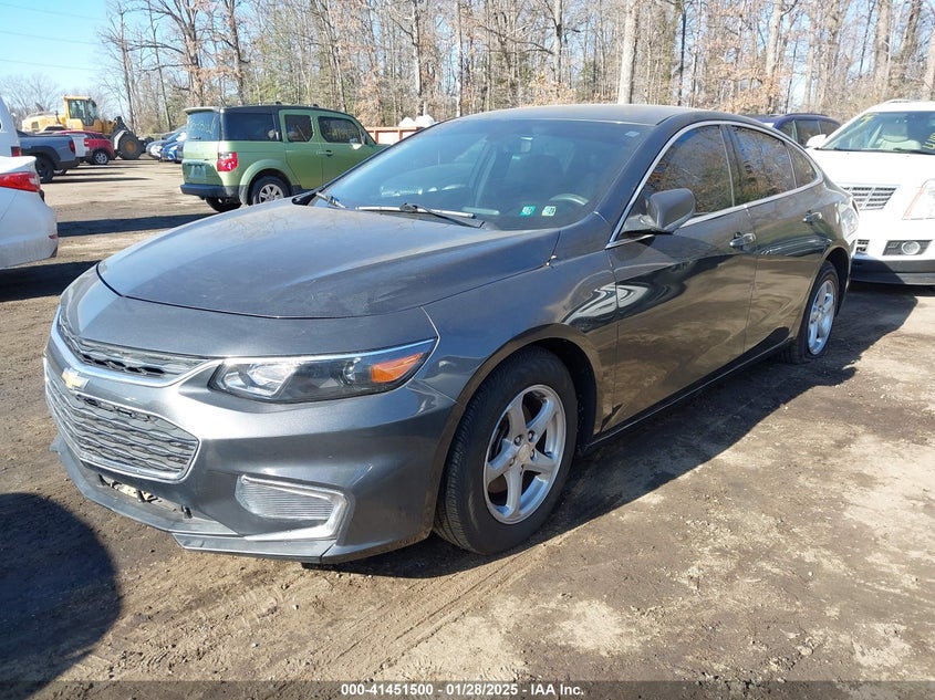 2017 CHEVROLET MALIBU VIN: 1G1ZB5STXHF201010