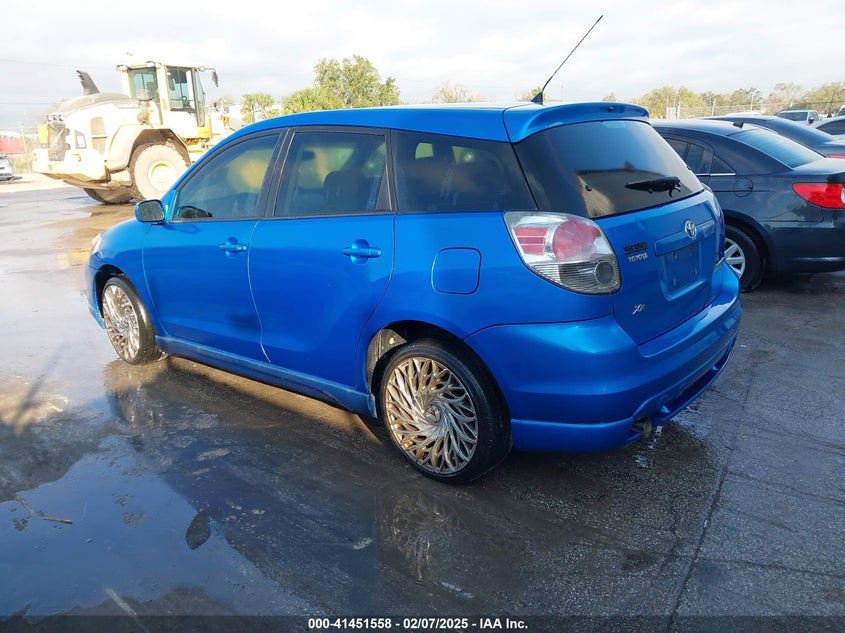 2008 TOYOTA MATRIX VIN: 2T1KR32E58C687681