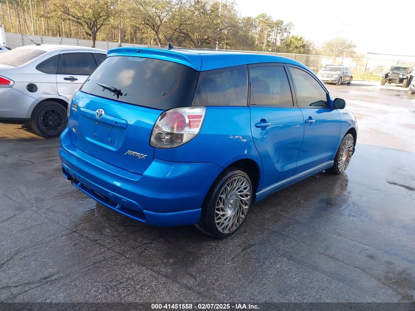 2008 TOYOTA MATRIX VIN: 2T1KR32E58C687681