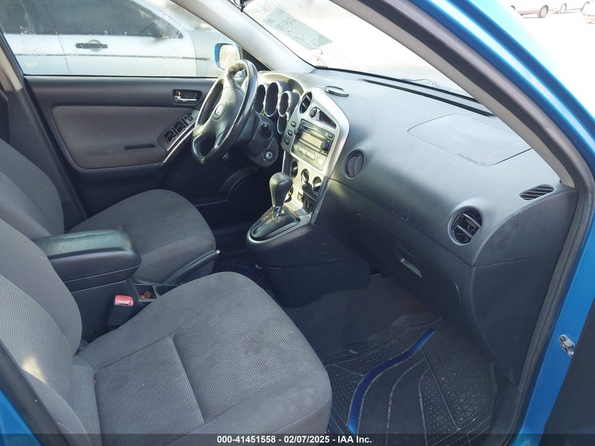 2008 TOYOTA MATRIX VIN: 2T1KR32E58C687681