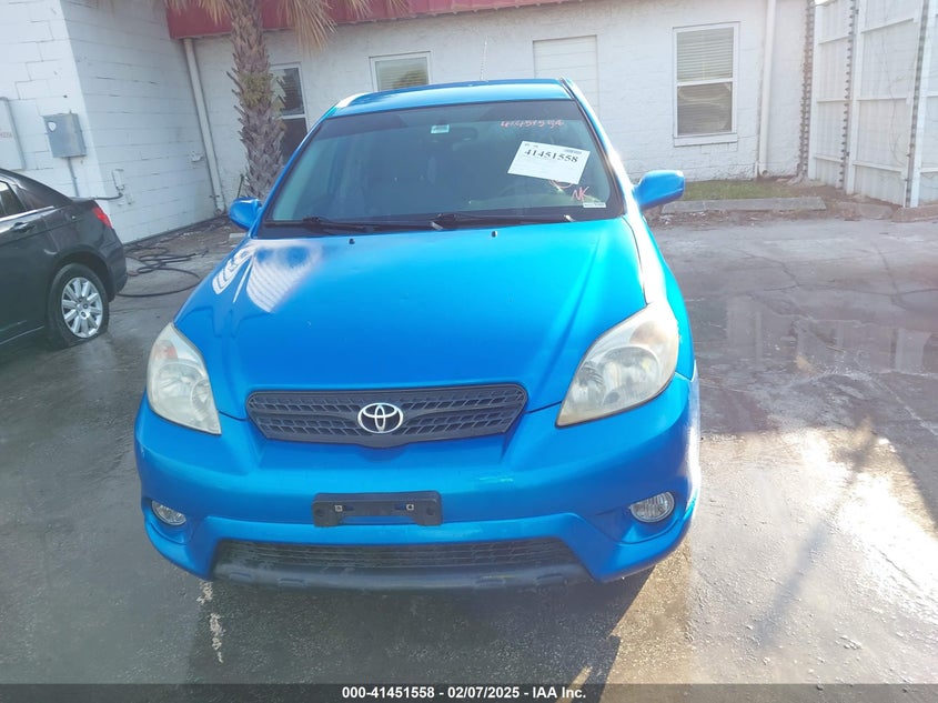 2008 TOYOTA MATRIX VIN: 2T1KR32E58C687681