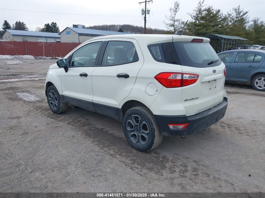2020 FORD ECOSPORT S - MAJ6S3FL4LC378791