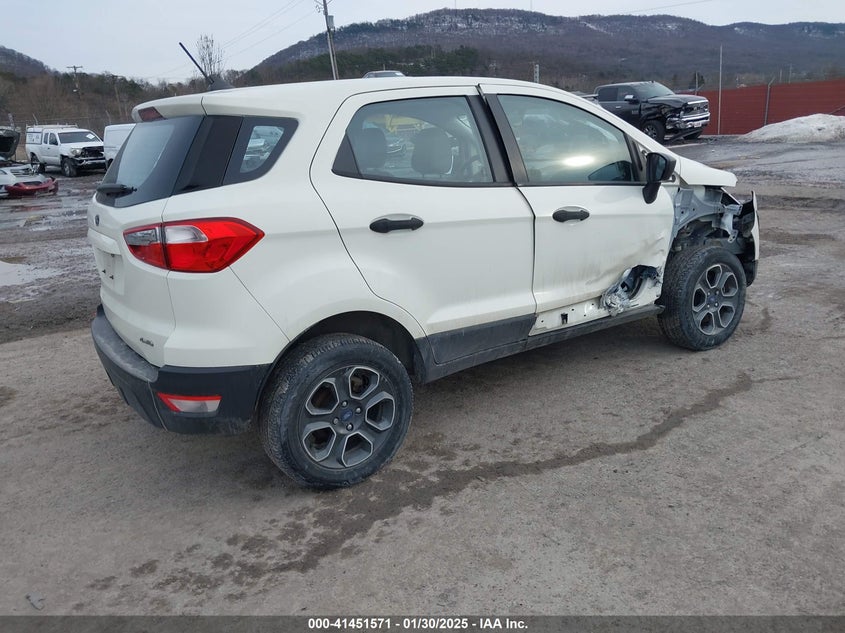 2020 FORD ECOSPORT S - MAJ6S3FL4LC378791