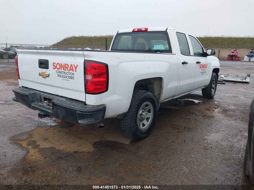 2017 CHEVROLET SILVERADO 1500 VIN: 1GCRCNEH9HZ119215