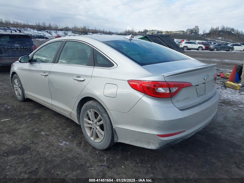 2017 HYUNDAI SONATA VIN: 5NPE24AA3HH457236