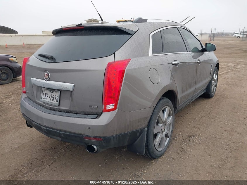 Vin: 3gyfnbe39cs505424, lot: 41942271, cadillac srx performance collection 20124