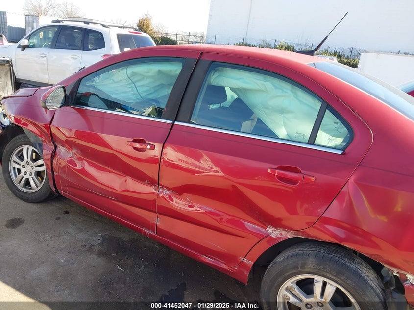 2014 CHEVROLET SONIC LT AUTO - 1G1JC5SB1E4107803