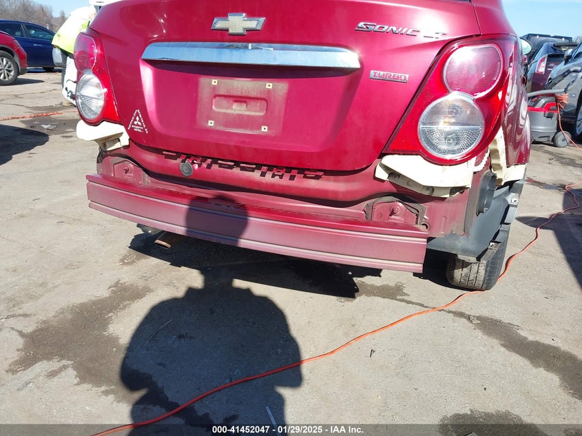 2014 CHEVROLET SONIC LT AUTO - 1G1JC5SB1E4107803