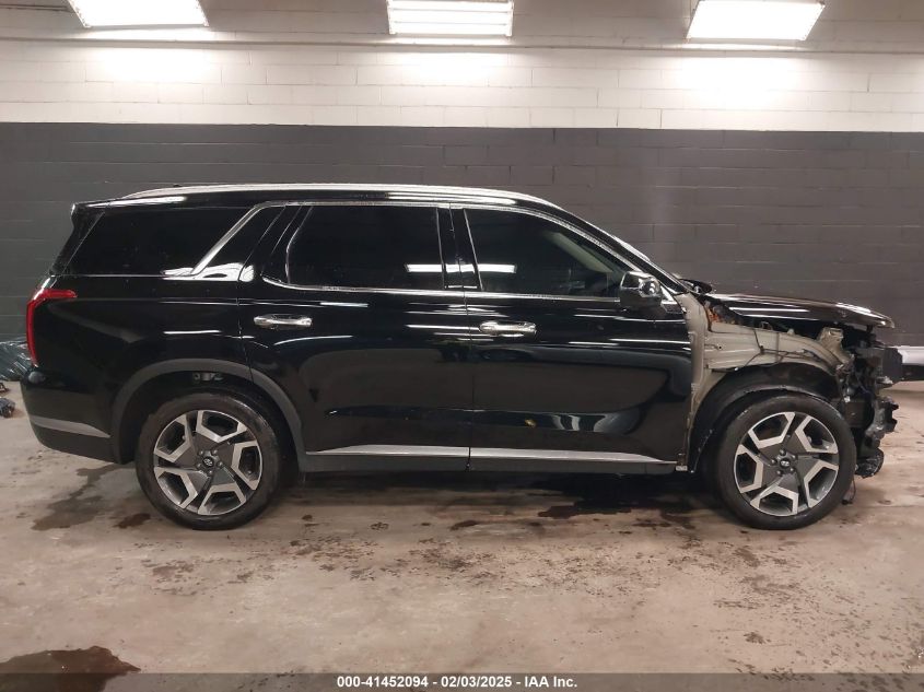 2024 Hyundai Palisade Sel VIN: KM8R4DGE1RU796814 Lot: 41452094
