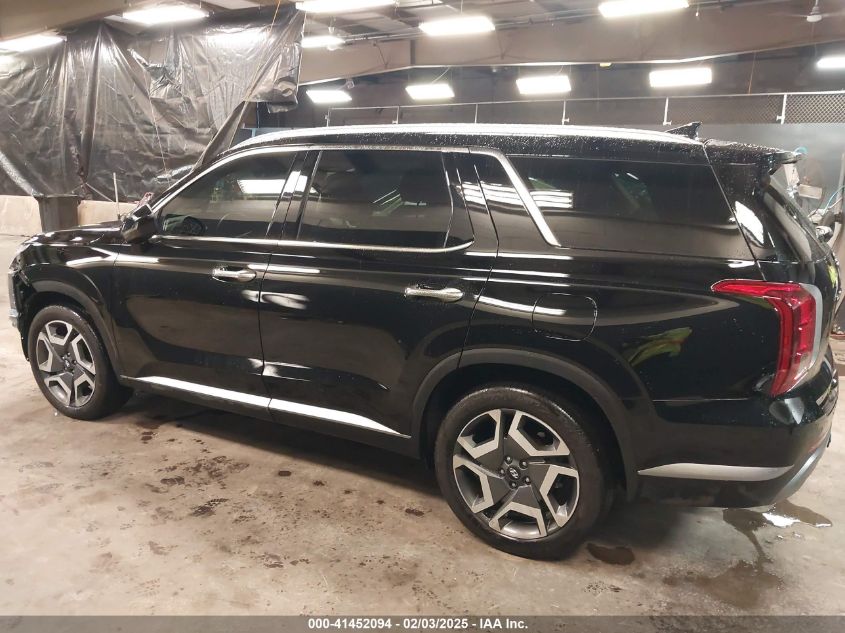 2024 Hyundai Palisade Sel VIN: KM8R4DGE1RU796814 Lot: 41452094