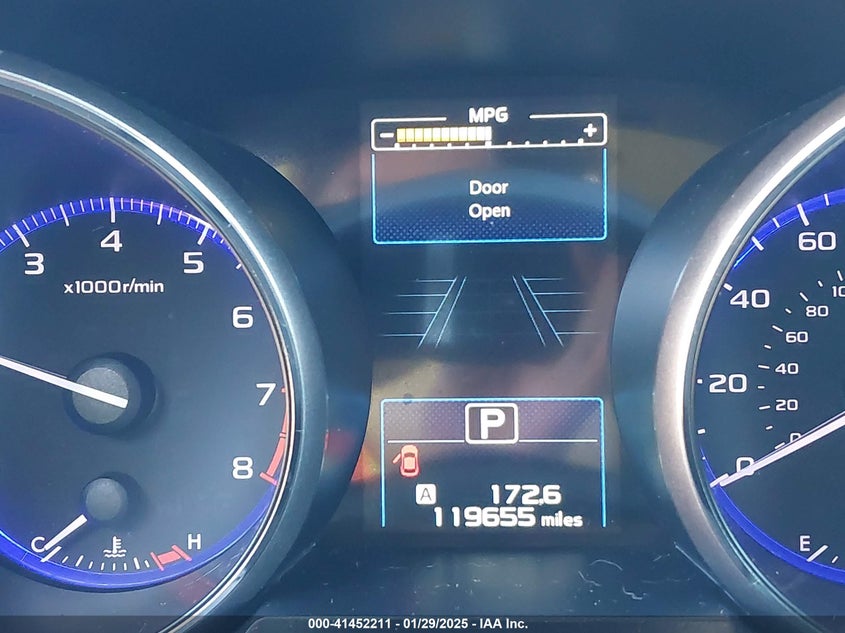 2017 SUBARU OUTBACK 2.5I LIMITED - 4S4BSANC8H3421496