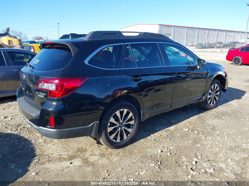 2017 SUBARU OUTBACK 2.5I LIMITED - 4S4BSANC8H3421496
