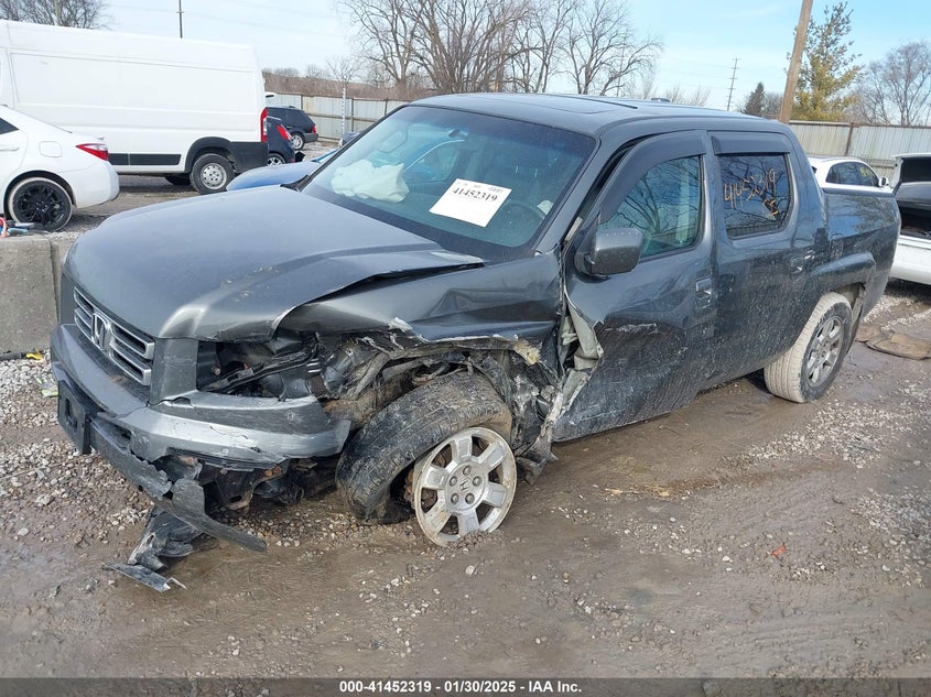2008 HONDA RIDGELINE VIN: 2HJYK16538H514787
