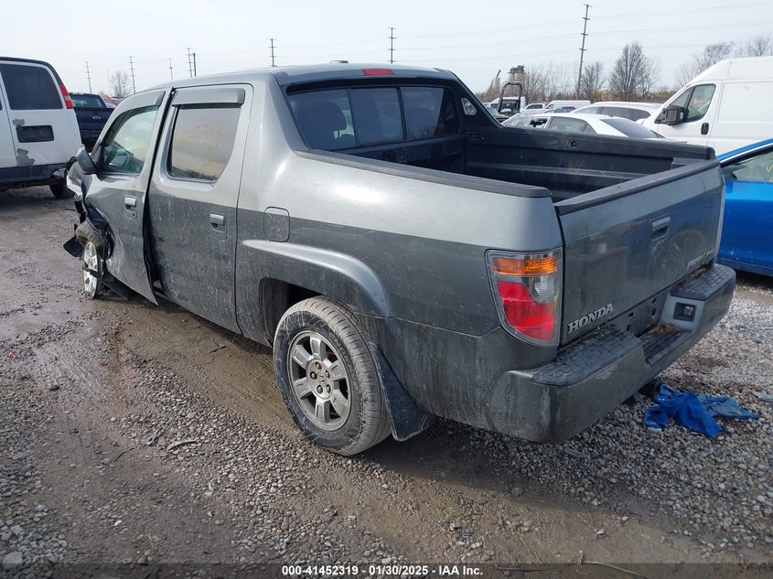 2008 HONDA RIDGELINE VIN: 2HJYK16538H514787