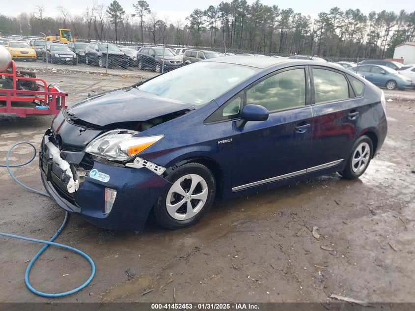 2014 TOYOTA PRIUS VIN: JTDKN3DU6E1747919