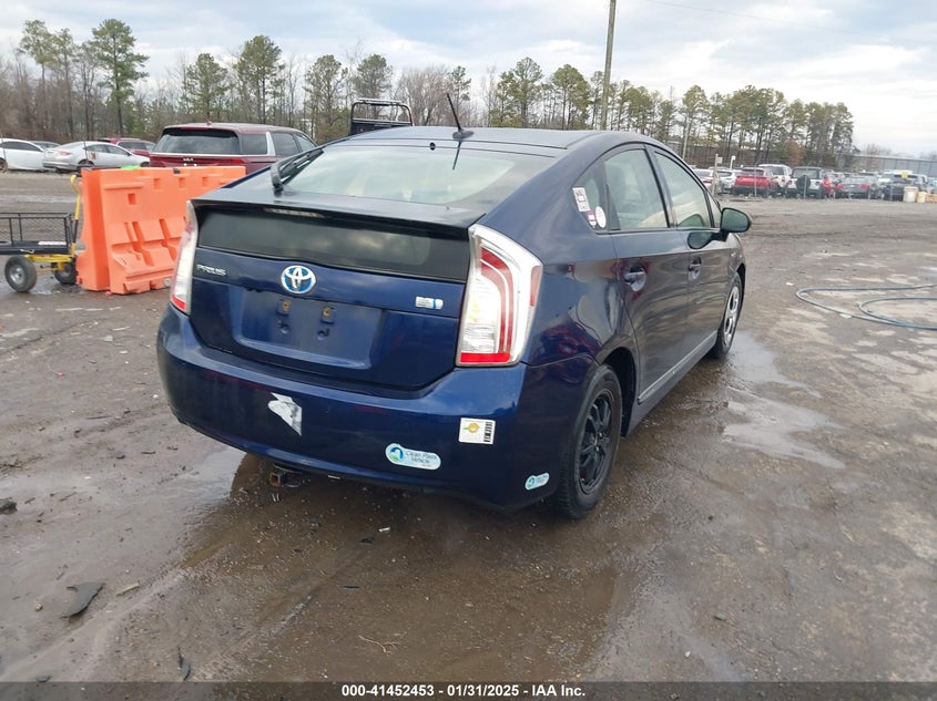 2014 TOYOTA PRIUS VIN: JTDKN3DU6E1747919