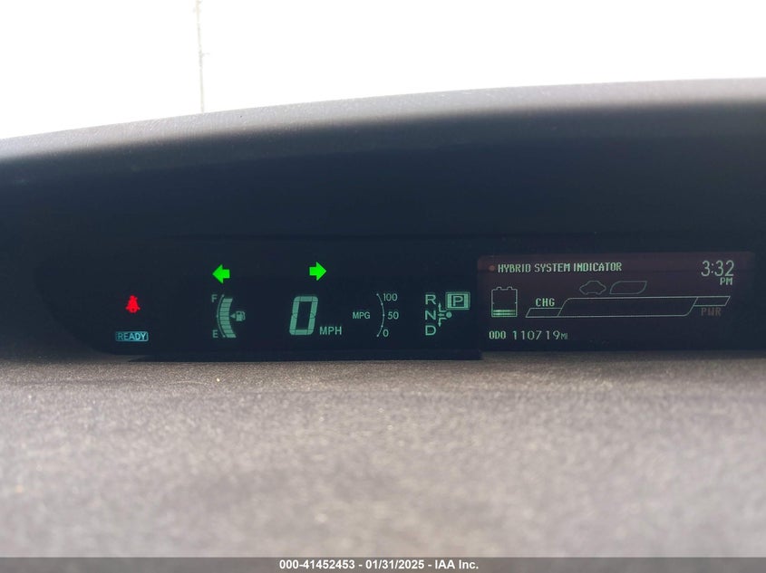 2014 TOYOTA PRIUS VIN: JTDKN3DU6E1747919