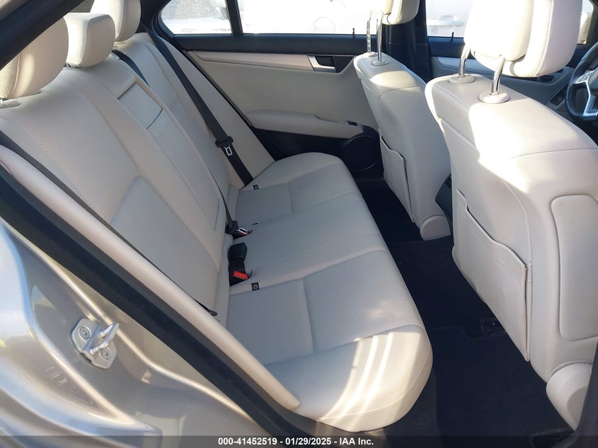 2012 MERCEDES-BENZ C 300 VIN: WDDGF8BBXCR228992