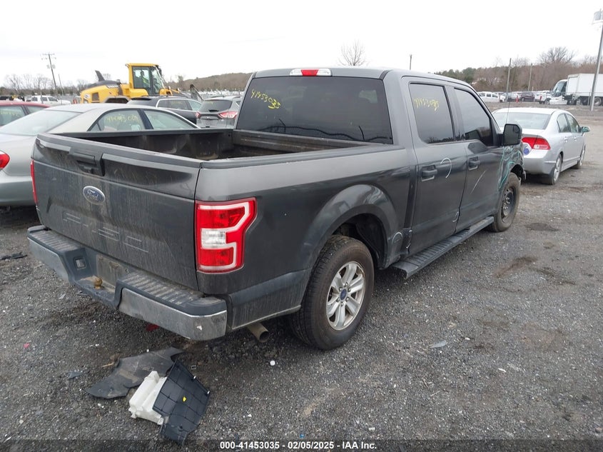 2018 FORD F-150 VIN: 1FTEW1CB8JFC64900