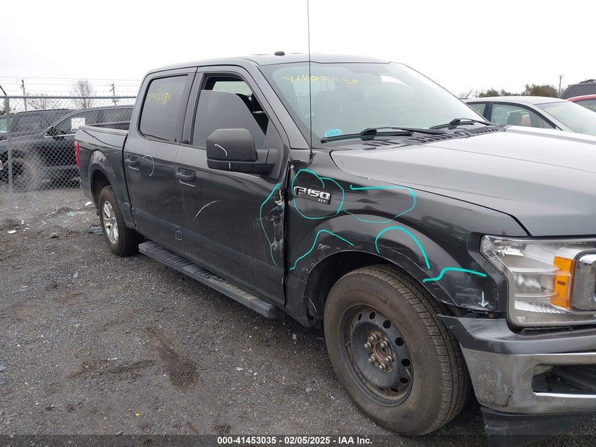 2018 FORD F-150 VIN: 1FTEW1CB8JFC64900