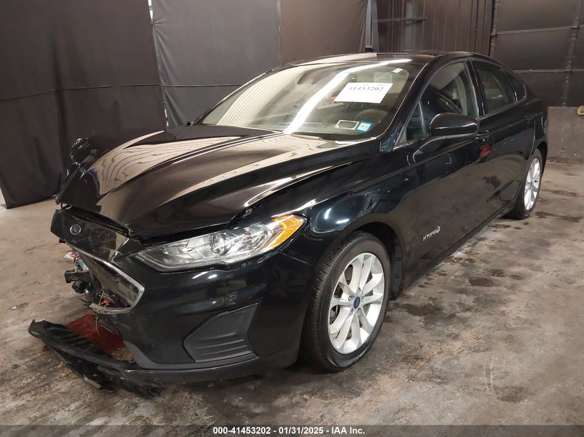 2019 FORD FUSION HYBRID VIN: 3FA6P0LU8KR192037