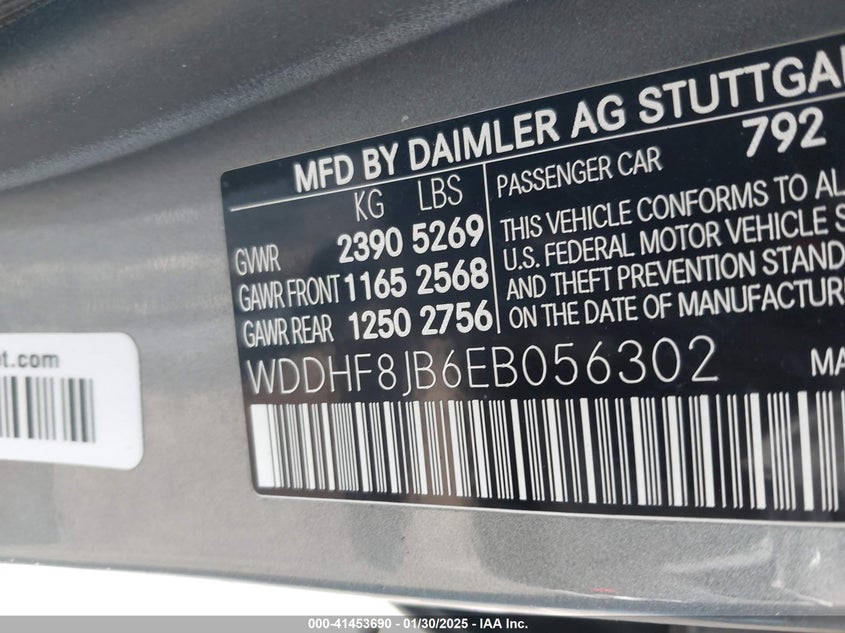 2014 MERCEDES-BENZ E 350 4MATIC - WDDHF8JB6EB056302