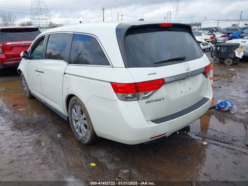 2014 HONDA ODYSSEY EX-L - 5FNRL5H66EB128983