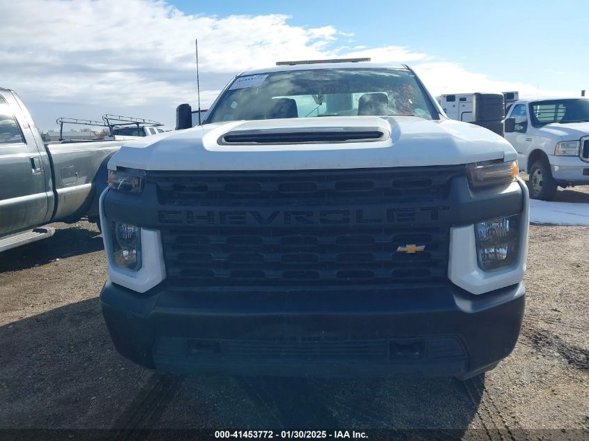 2022 Chevrolet Silverado 2500Hd 4Wd Double Cab Long Bed Wt VIN: 1GB5YLE78NF205287 Lot: 41453772