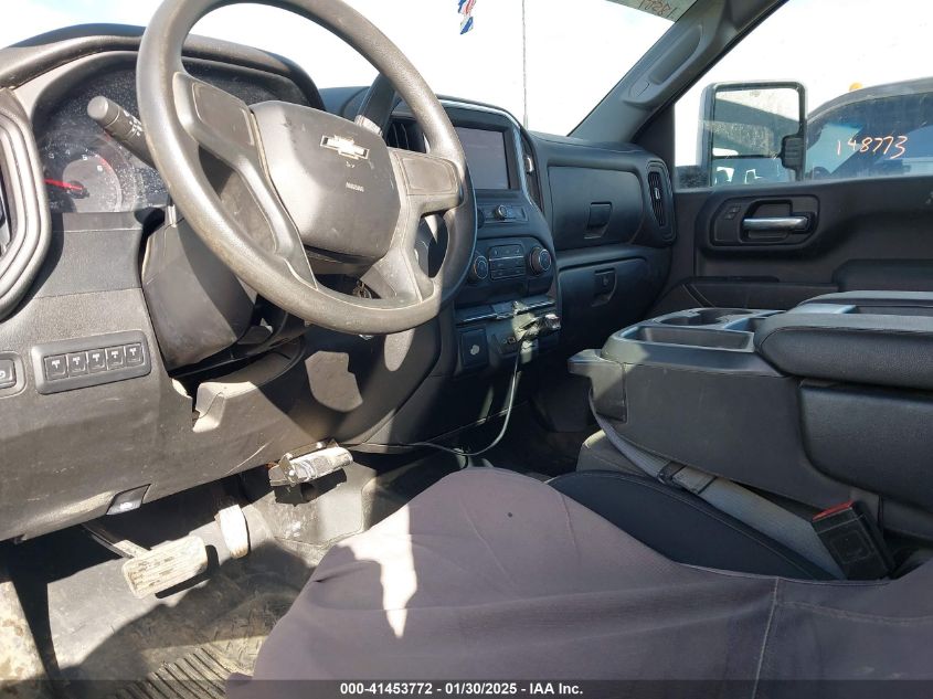 2022 Chevrolet Silverado 2500Hd 4Wd Double Cab Long Bed Wt VIN: 1GB5YLE78NF205287 Lot: 41453772