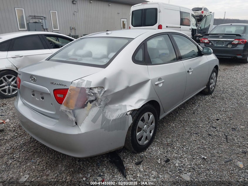 2007 HYUNDAI ELANTRA VIN: KMHDU46D79U621812