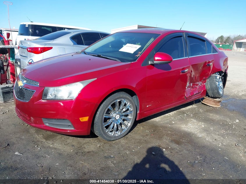 2011 CHEVROLET CRUZE VIN: 1G1PH5S97B7285525