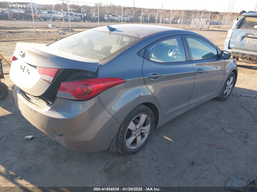 2013 HYUNDAI ELANTRA VIN: 5NPDH4AE9DH162021