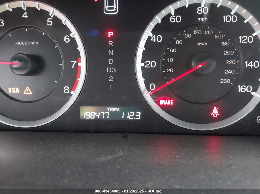2008 HONDA ACCORD VIN: 1HGCP368X8A087064