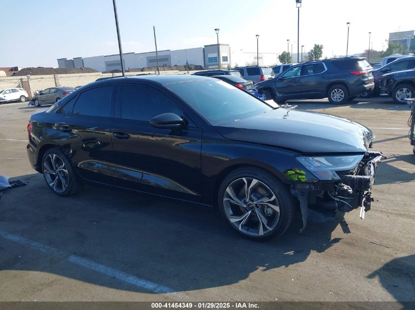 2022 Audi A3 Premium 40 Tfsi Front-Wheel Drive S Tronic VIN: WAUAUDGY0NA084461 Lot: 41454349