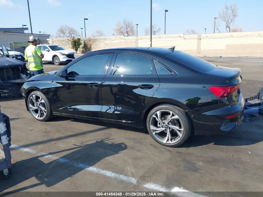 2022 Audi A3 Premium 40 Tfsi Front-Wheel Drive S Tronic VIN: WAUAUDGY0NA084461 Lot: 41454349