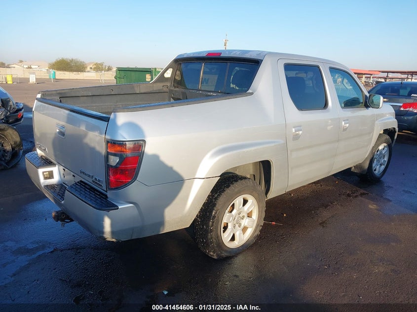 2006 HONDA RIDGELINE VIN: 2HJYK164X6H554398