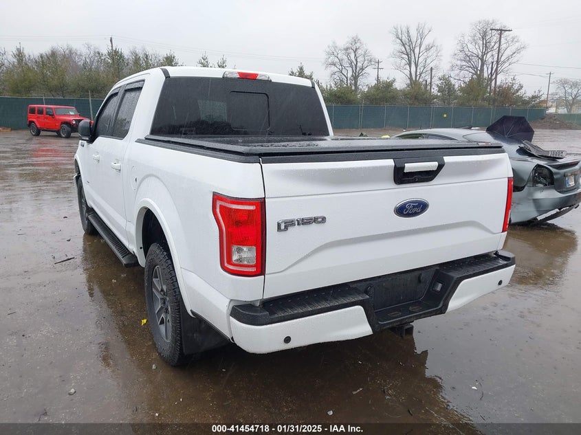 2015 FORD F-150 VIN: 1FTEW1EG3FKE90432