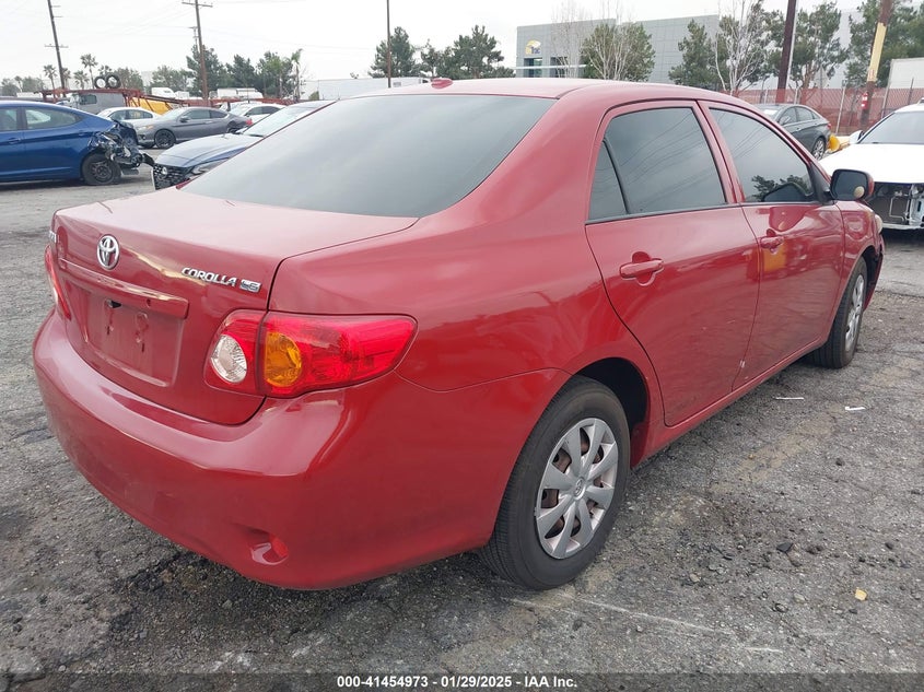 2009 TOYOTA COROLLA VIN: JTDBL40E299081286