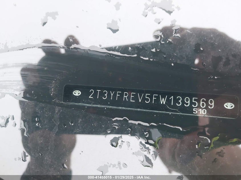 2015 TOYOTA RAV4 LIMITED - 2T3YFREV5FW139569